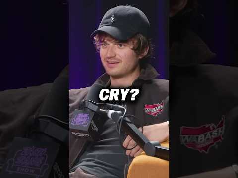 Why Steve from Stranger Things cried after the show