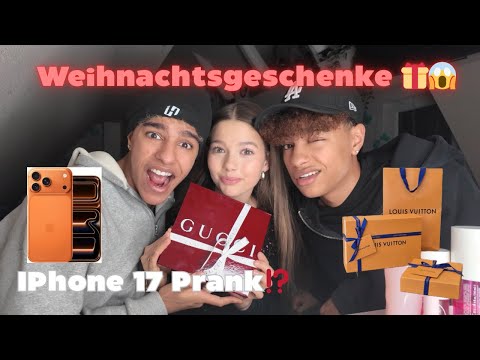 EMILIAS WEIHNACHTSGESCHENK 😱🎁 + IPhone 17 Prank 😭💀