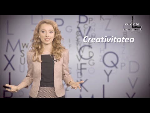 Gramatică și comunicare - 08. Creativitatea. Conjugarea verbului „a crea"