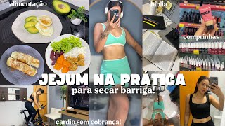 testando disciplina nos dias difíceis, meu peso, jejum REDUZIU DRASTICAMENTE minha FOME!Alimentação