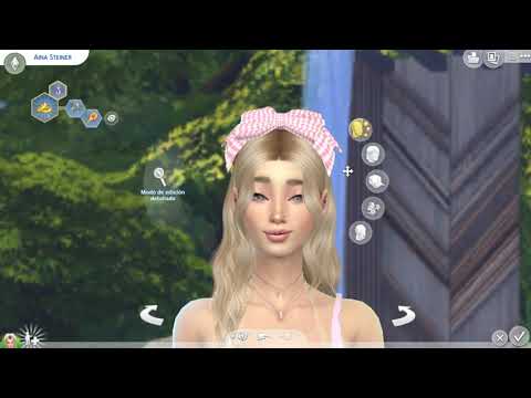 sims 4 custom content download blonde female Aina Steiner by Bonita100 Cas Video Preview