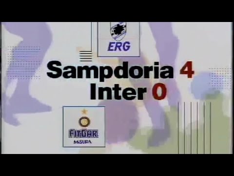 Sampdoria-Inter 4:0, 1991/92 - Domenica Sportiva (doppietta di Attilio Lombardo)