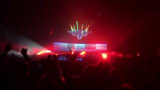 Flume dropping RL Grime's Core in Detroit 8-22-16