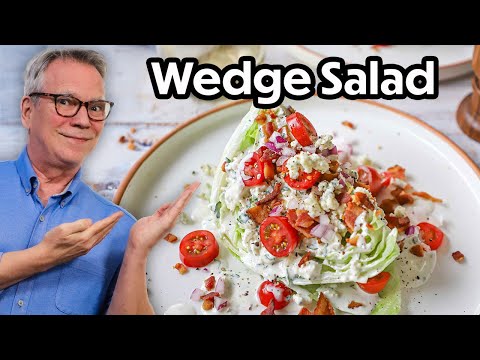The BEST Steakhouse Wedge Salad | Homemade!