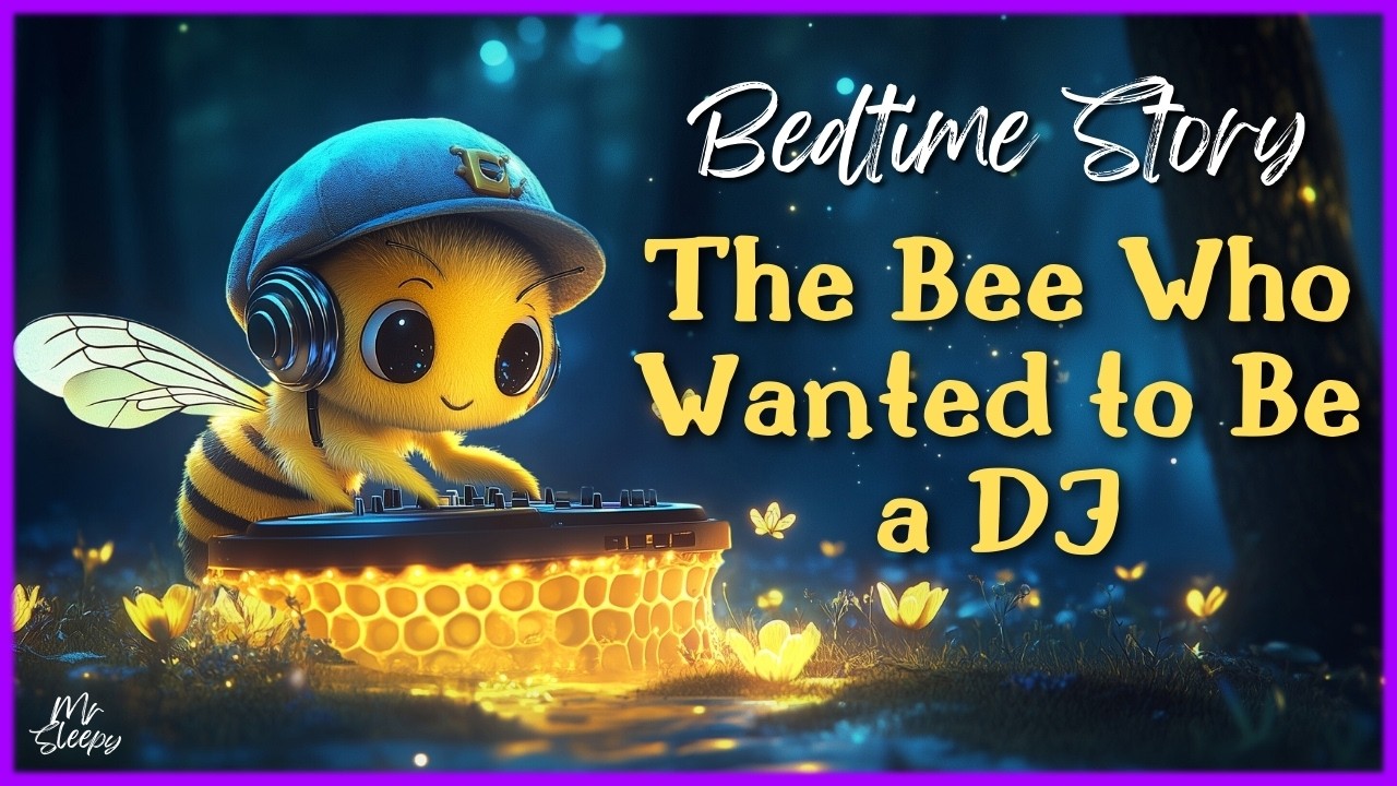 A Silly Bedtime Story for Adults | The Bee Who Wanted to Be a DJ | Fall Asleep FAST