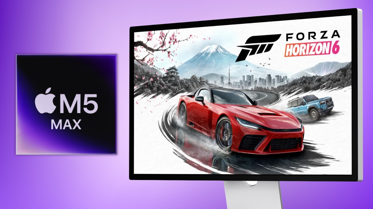 New Windows games play really well on M5 Max Mac Studio