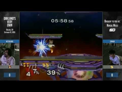Oakland's Very Own: Singles - Winners Bracket: W33DL0RD840 (C. Falcon) vs Cipher (Fox)