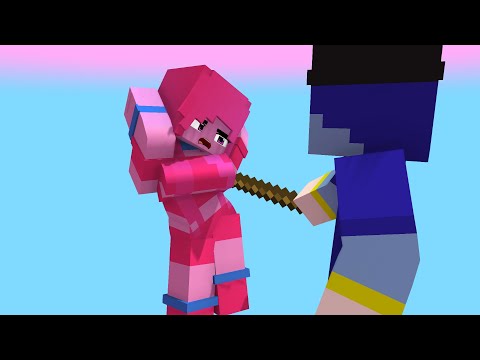 ZERO TWO DODGING LOVEFOOL FIRST MEET DADDY AND MOMMY LONG LEGS - MINECRAFT ANIMATION #shorts