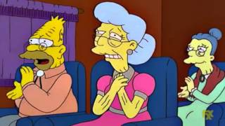 The Simpsons - &quot;Gone with the Wind&quot; for seniors (S10Ep20)