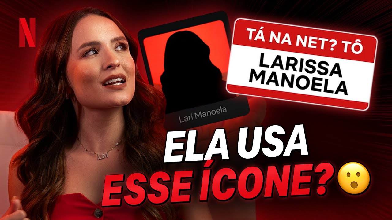 A Larissa Manoela revelou o perfil dela na Netflix
