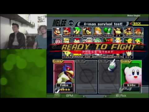 BPM (Kirby,Fox) vs IB|Rick (Falco) - CriticalSmash Melee (11-12-2016)