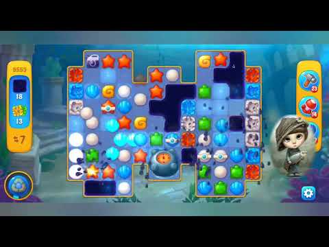 Fishdom 2022, no Boosters, 9553  level  -  прохождение без бустеров,  9553  уровень.