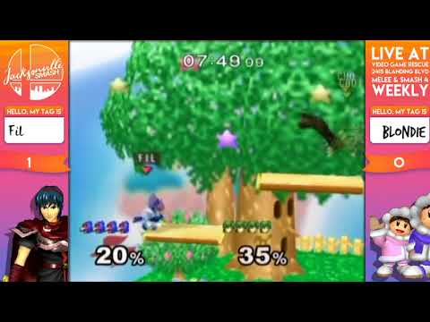 Jacksonville Smash Weekly 6/7/18 - Fil(Falco, Sheik) vs. Blondie(Marth) Losers Quarters