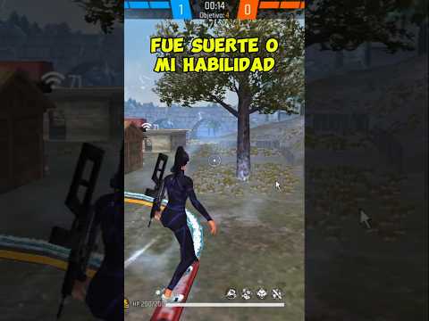 Fue suerte? 🤔 #freefire #freefireshorts #shorts