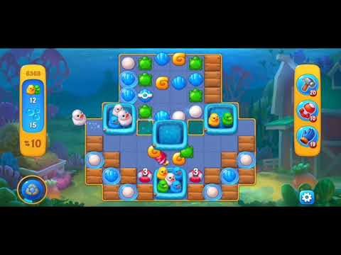 Fishdom 6368 Hard Level - NO 💣🧨💥