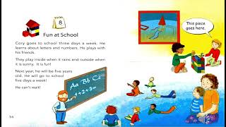 For beginners| One story a day| Book 2 - 8 Fun at School