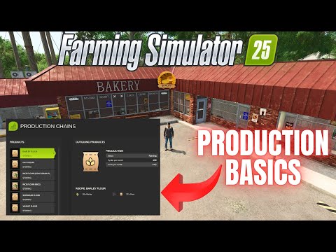 BASIC GUIDE TO PRODUCTIONS - Farming Simulator 25