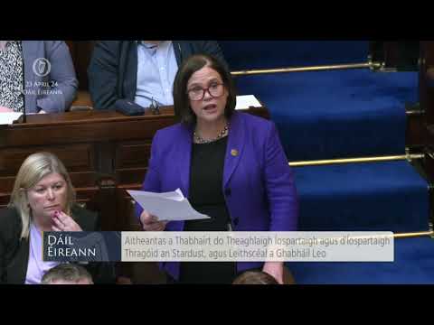 Mary Lou McDonald TD speech following State apology to victims and survivors of the Stardust Fire