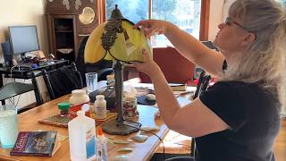 Trying to Repair My 100 Year Old Lamp That's Been Broken for 30 Years!