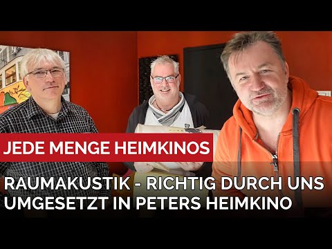 Partykeller in Heimkino mit Bar umgebaut. Raumakustik dabei auch noch optimiert. Wir zeigen wie.