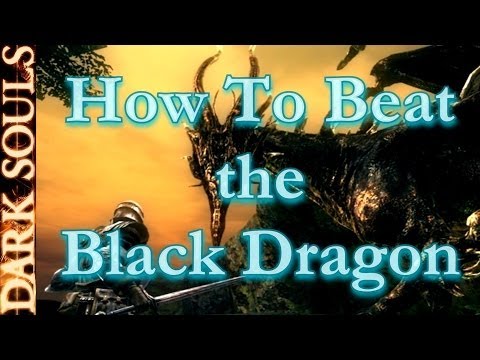 Dark Souls: How to beat Black Dragon Kalameet.