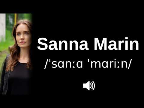 🇫🇮 How to pronounce Sanna Marin (CORRECTLY!)