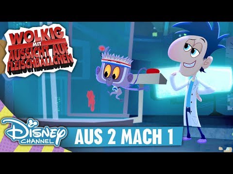 WOLKIG MIT AUSSICHT AUF FLEISCHBÄLLCHEN - Clip: Aus 2 mach 1 | Disney Channel