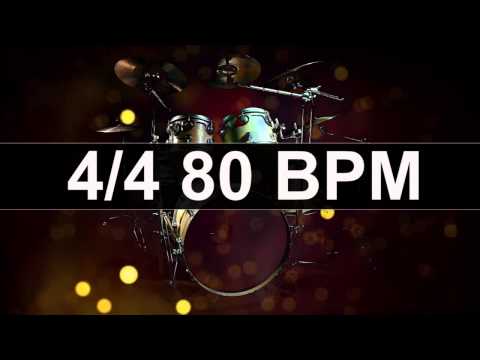 🔴 Drums Metronome 80 BPM