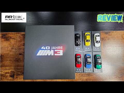 Feature Image thumbnail for the video blog AR Box (Almost Real) 1/64 - BMW M3 40th Anniversary Box Set - REVIEW by  booster_diecast