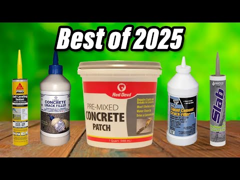 Best Concrete Crack Fillers 2026 [Don't Buy Until You WATCH This!]