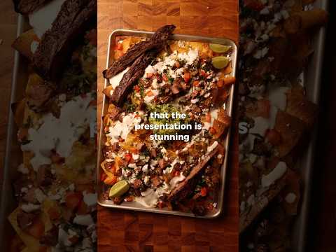 flank steak nachos #steak #nachos #gameday