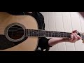 Take My Hand Precious Lord - Doc Watson Guitar Cover