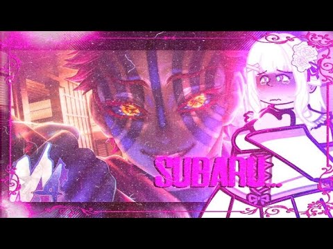❄️🥋|Re: zero|React to|♪M4rkim - Lua superior tr&ecirc;s (Akaza) [Subaru As]🥋❄️