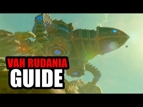 Easy route for Vah Rudania / Fire Titan in Zelda: BotW