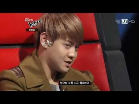 130125 Voice Kids - Yoseop is jealous of Yoon Jongminㅋㅋㅋ