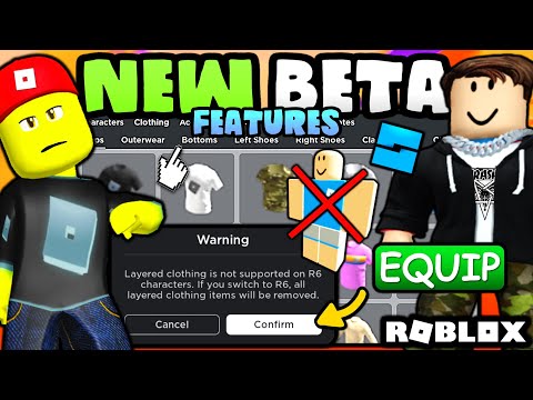 HOW TO Beta Test LAYERED CLOTHING ON YOUR AVATAR! & Dynamic Faces/Facial Animations! - YouTube