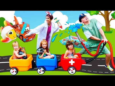 Kapuki Kids Videos auf Deutsch. Die Kinder spielen Doktor und Patient. Kinderkanal Ich heiße Bianca