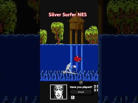 Interesting take #retrogaming #retro #nes #silversurfer #superhero