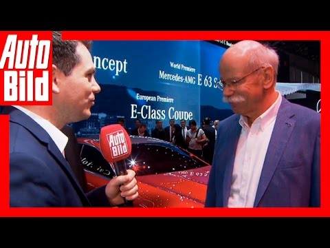 Daimler-Chef Dieter Zetsche im Interview zum AMG GT Concept  (Genf 2017)
