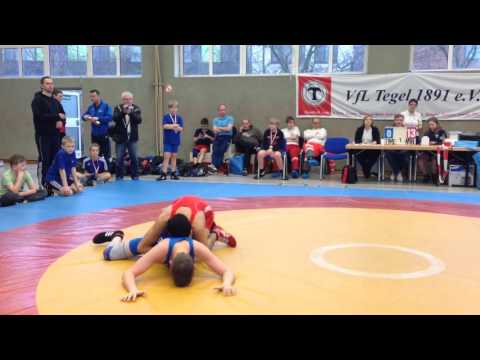 International Freestyle Wrestling Tournament in Berlin Europe - His idol is Hamid Soryan Reihanpour
