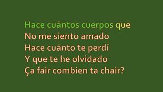 Miguel Bosé - May Day (Karaoke)