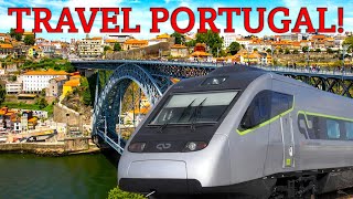 Travel Around Portugal by Train! First Class Tickets on the High-Speed Train! Review Lisbon to Porto
