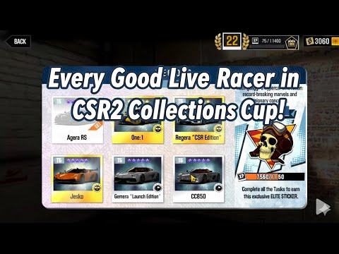 CSR2 | CSR Racing 2, Every good live racer from Collections!