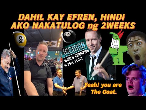 MIKA IMMONEN SAYS IT. HE'S MY GOAT?  #efrenreyes #mikaimmonen