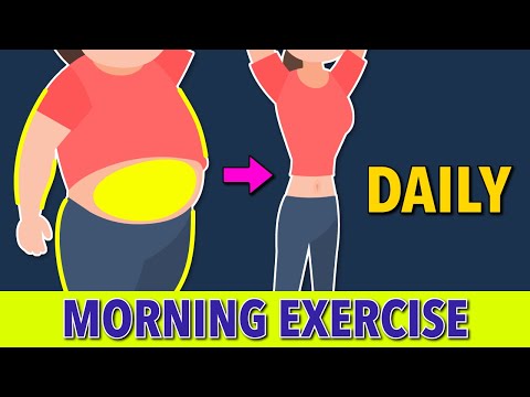 25 Min Simple Morning Exercise – Daily Weight Loss Workout Routine