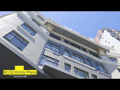 8C/22 Emily Place, Auckland Central, Auckland, 3房, 1浴, Apartment