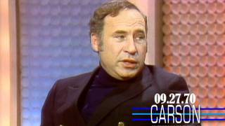 Mel Brooks Impersonates an Indian Ichthyologist on Johnny Carson's Tonight Show, 1970
