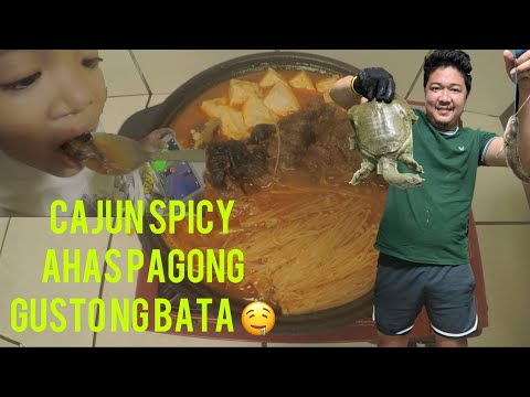 EPISODE 4 | SPICY CAJUN AHAS PAGONG/SOFT SHELL TURTLE RECIPE| ANGELES PAMPANGA