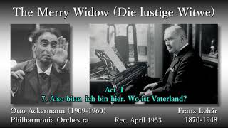 Download lagu Lehár: The Merry Widow, Ackermann & The Phil (1953) レハール メリー・ウィドウ アッカーマン mp3