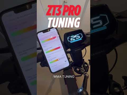ZT3 Pro 40kmh Speed Hack Tuning  #segwayninebot #escooterlife #escooters #segway #ninebot #zt3